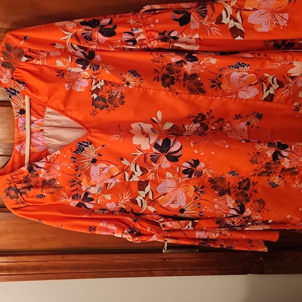 Beautiful free People orange dress